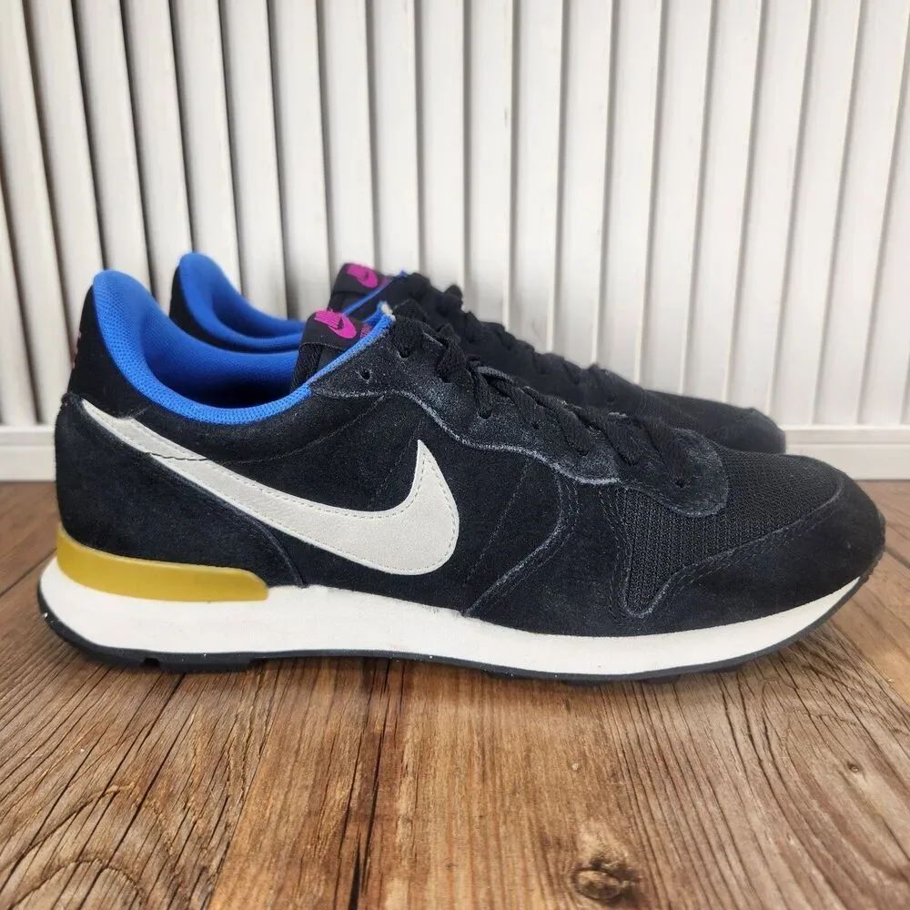 Nike Internationalist 2014 Mens Sz 7.5 Black Colorful Athletic Shoes 631755-003
